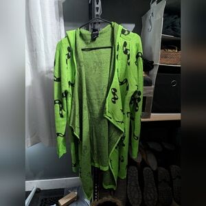Oogie Boogie Cardigan Glow in the Dark XL